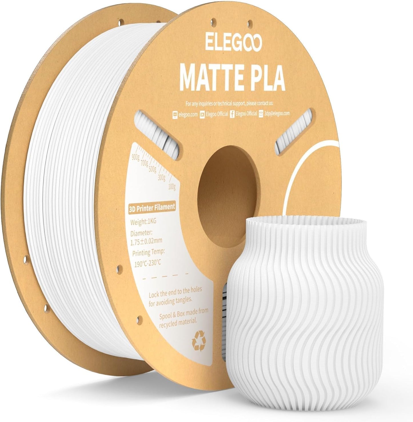 PLA Blanco MATTE